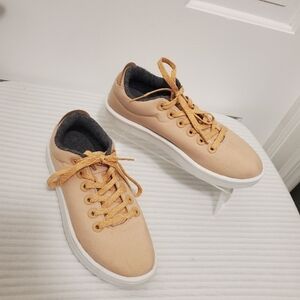 Allbirds Wool Piper Woven Sneakers Size 7 Luxe Camel In Color, comfy casual